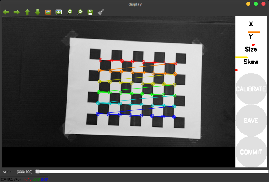 calibration display