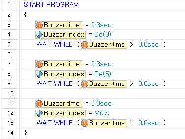 Buzzer Example 02