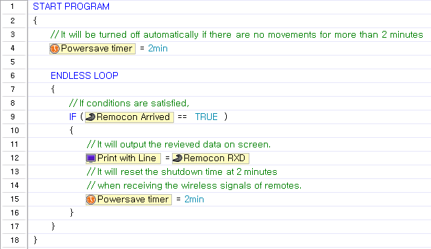 Powersave Example
